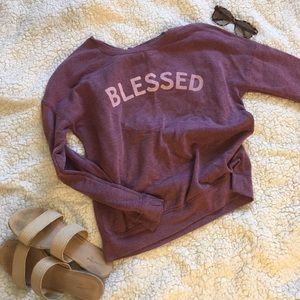 Target “Blessed” sweatshirt